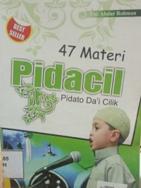 Image of 47 Materi pidacil Pidato da,i cilik