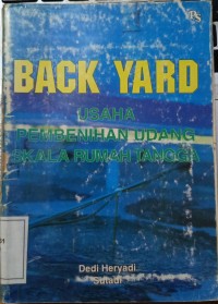 Image of Back Yard : Usaha pembenihan udang skala rumah tangga