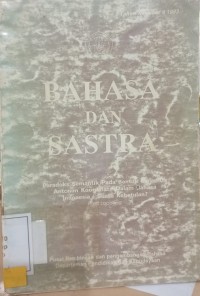 Image of Bahasa & sastra