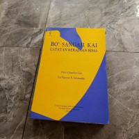 Image of Bo Sangaji  kai catatan kerajaan bima
