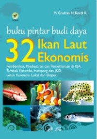 Image of Buku pintar budi daya 32 Ikan Laut Ekonomis