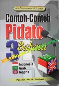 Image of Contoh-contoh pidato 3 bahasa : Indonesia Arab Inggris