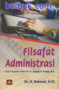 Image of Filsafat administrasi