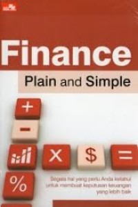 Image of Finance Plain And Simple
