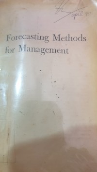 Image of Forecasting and management : An introduction