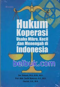 Image of Hukum Koperasi Usaha Mikro,Kecil Dan Menengah Di Indonesia