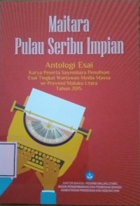 Image of Maitara pulau seribu impian