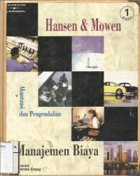 Image of Manajemen Biaya. Akuntansi dan Pengendalian