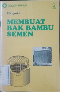 Image of Membuat Bak Bambu Semen
