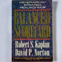 Image of Menerapkan strategi menjadi aksi : Balanced sorecard