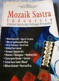 Image of Mozaik sastra Indonesia