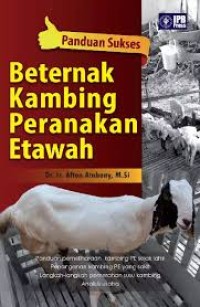 Image of Panduan sukses beternak Kambing Peranakan Etawah