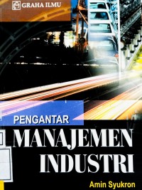 Image of Pengantar manajemen industri