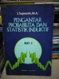 Image of Pengantar probabilita & statistik induktif Jilid 2