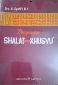Image of Pengantar shalat yang khusyu