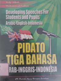 Image of pidato tiga bahasa : Arap - Inggris - Indonesia