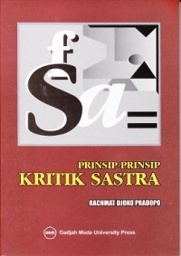 Image of Prinsip-prinsip kritik  sastra