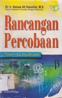 Image of Rancangan percobaan : Teori & aplikasi