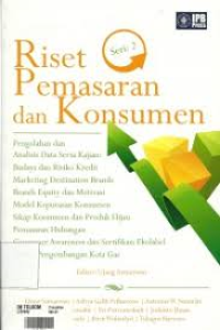 Image of Riset Pemasaran dan Konsumen, seri 2