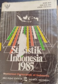 Image of Statistik Indonesia 1985 : Statistical pocketbook of Indonesia
